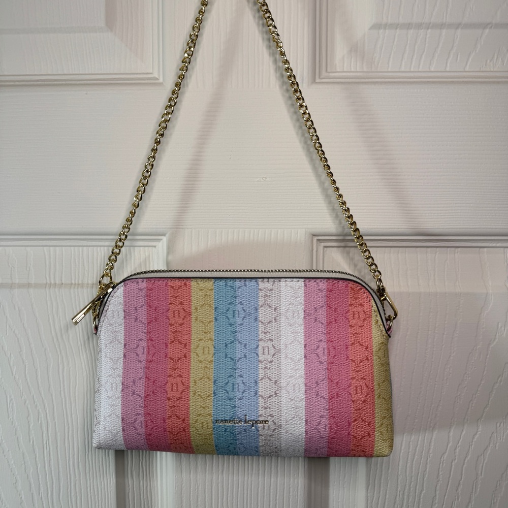 Nanette Lepore Multicolor Stripe Mini Bag